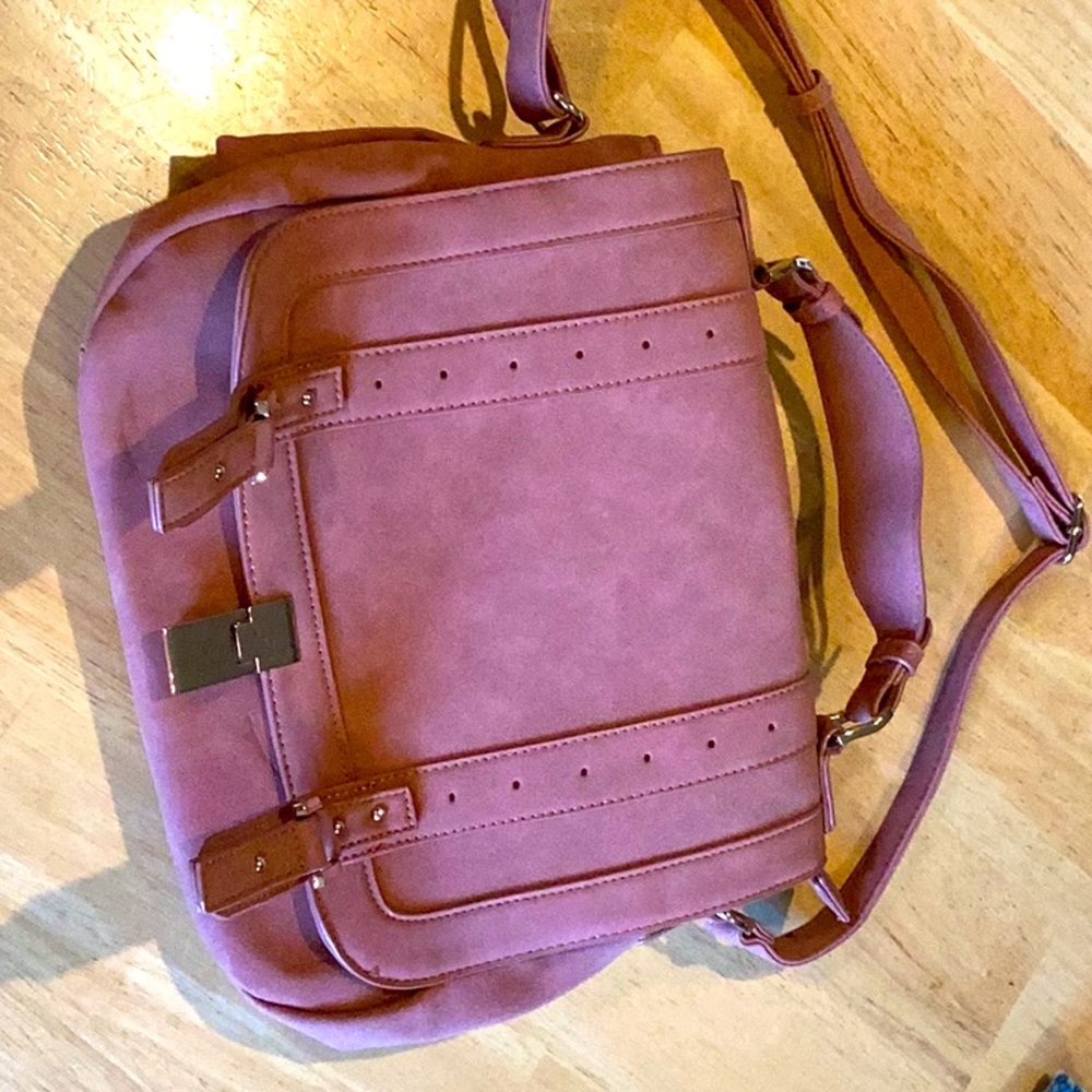 Mauve satchel bag - NWOT